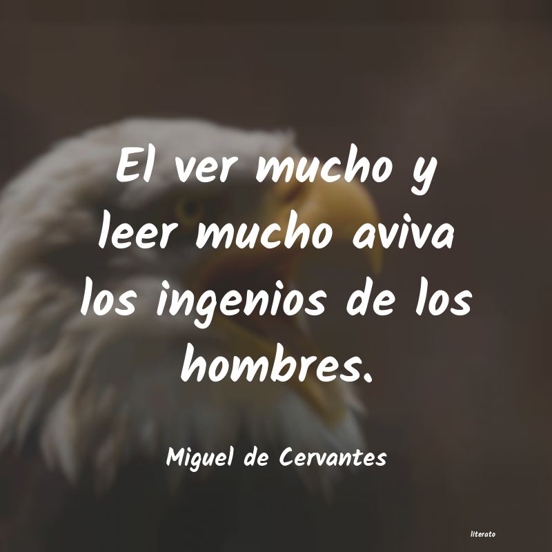 frases de Miguel de Cervantes