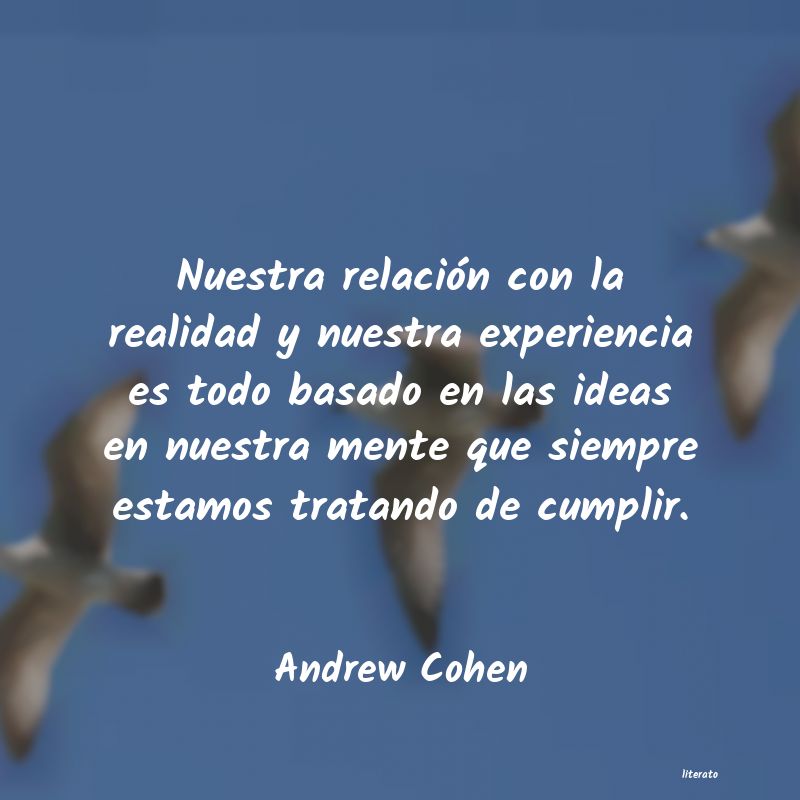 Frases de Andrew Cohen