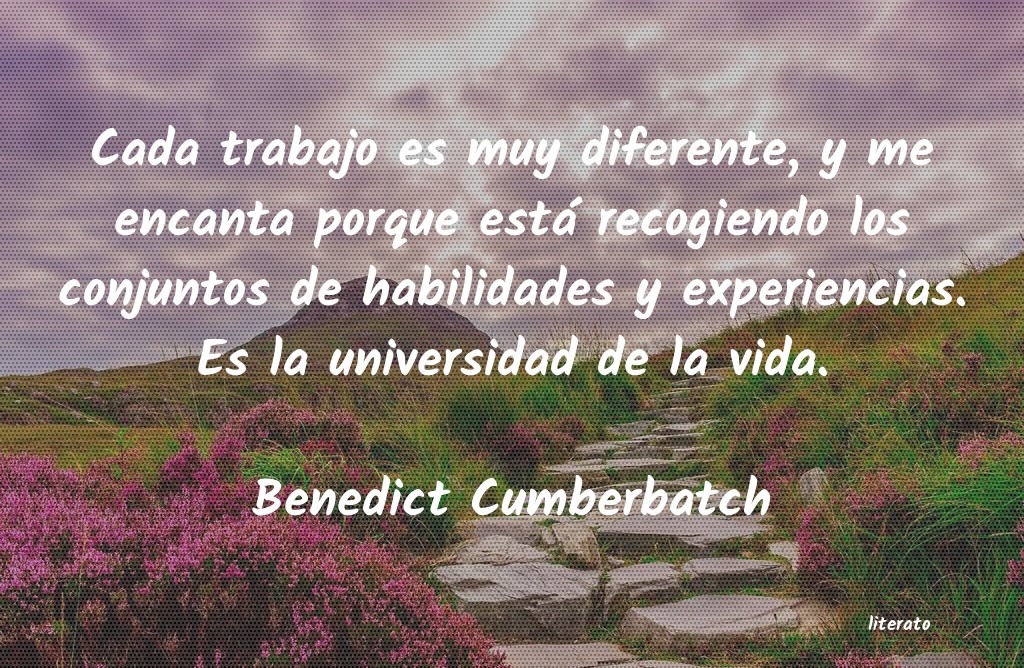 Frases de Benedict Cumberbatch