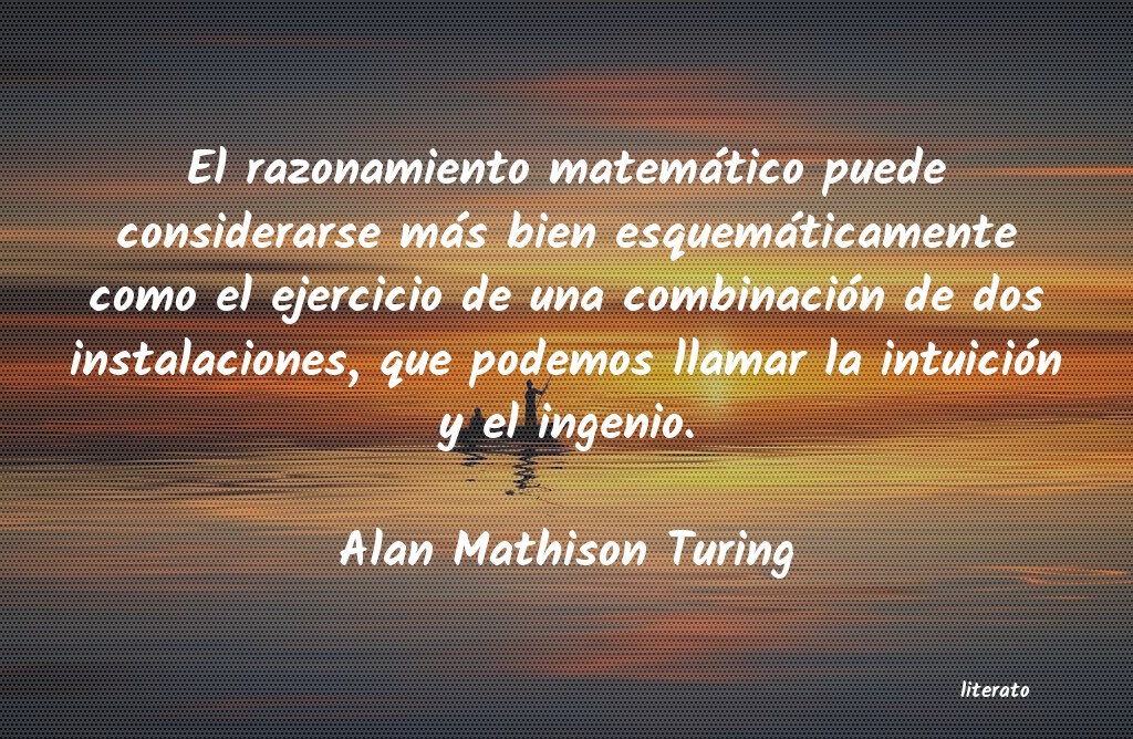 frases de Alan Mathison Turing