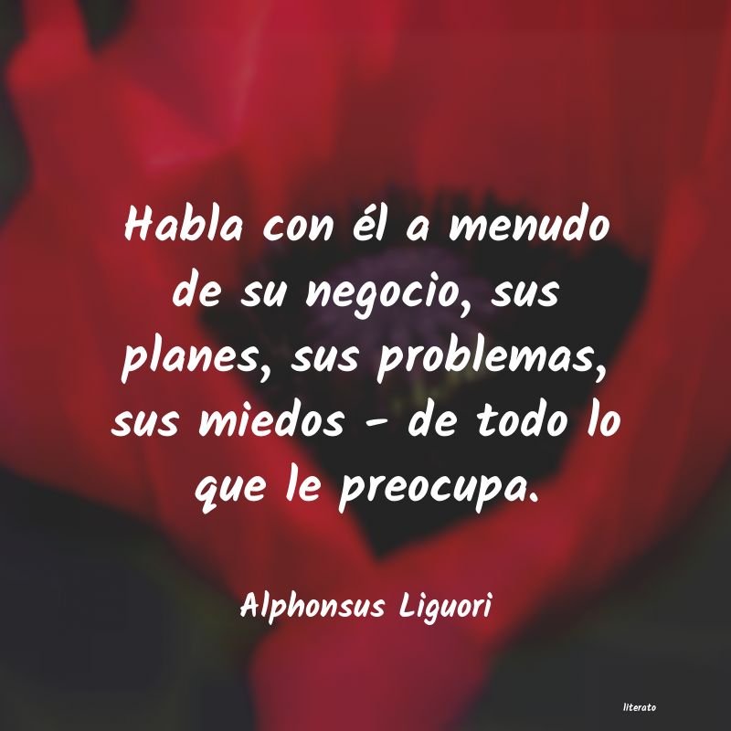 frases de Alphonsus Liguori
