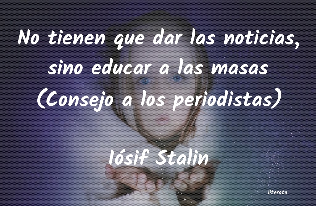 Frases de Iósif Stalin