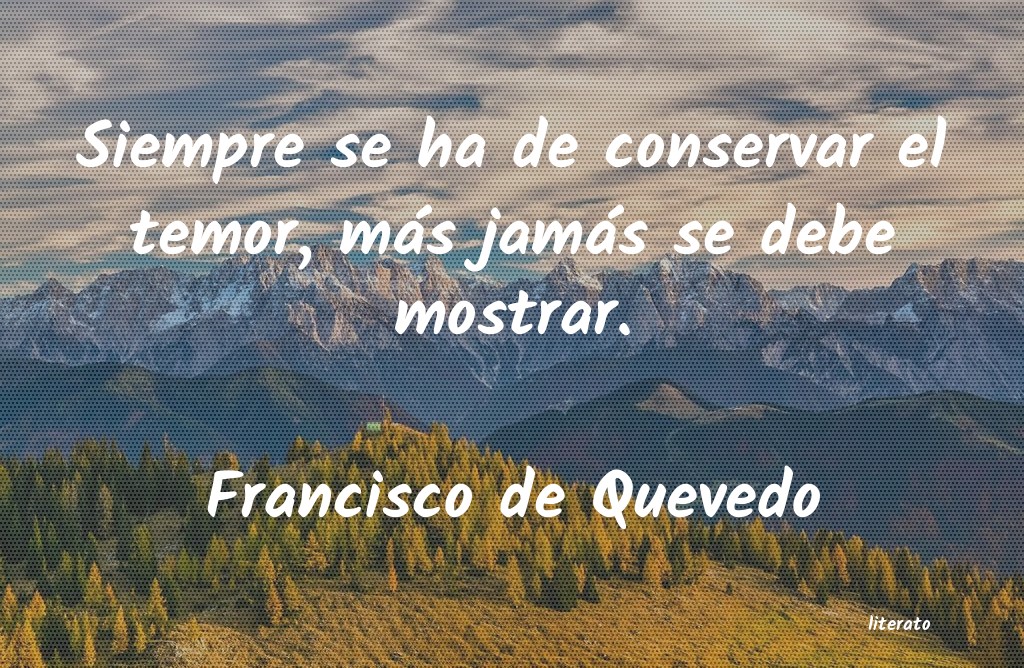 frases de Francisco de Quevedo