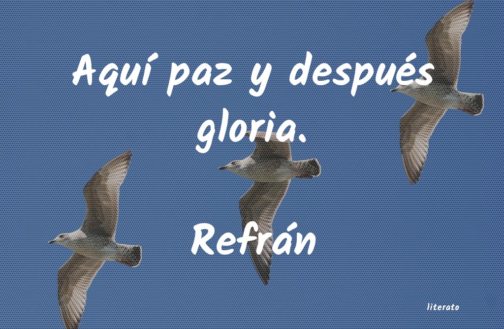 Frases de Refrán