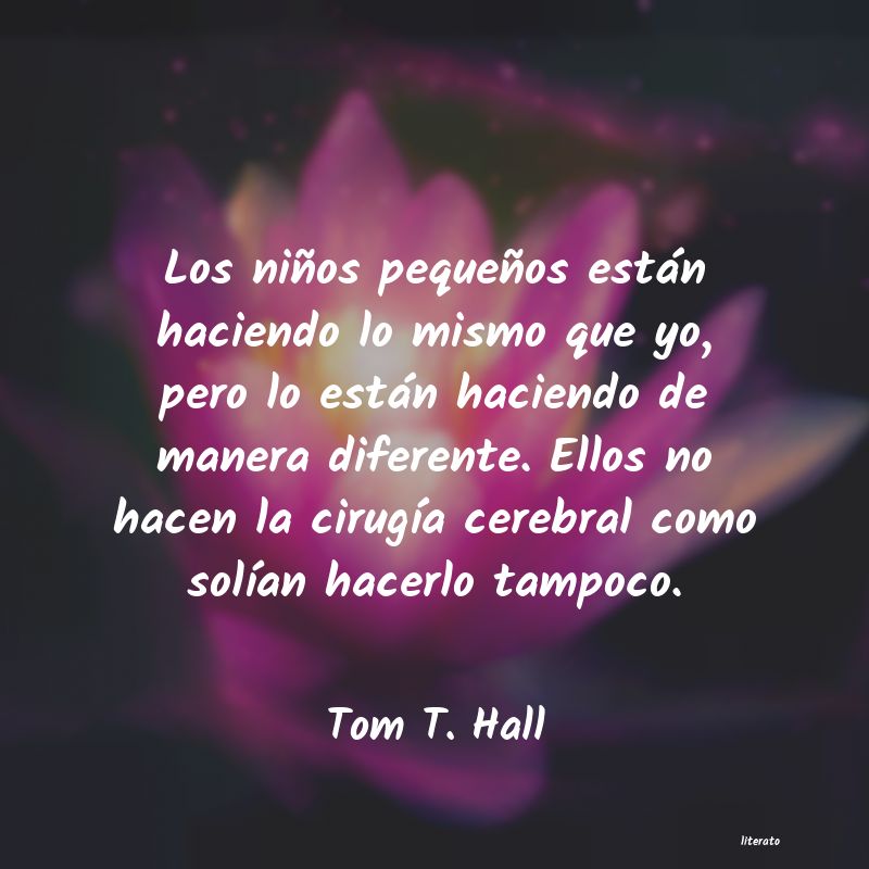 Frases de Tom T. Hall