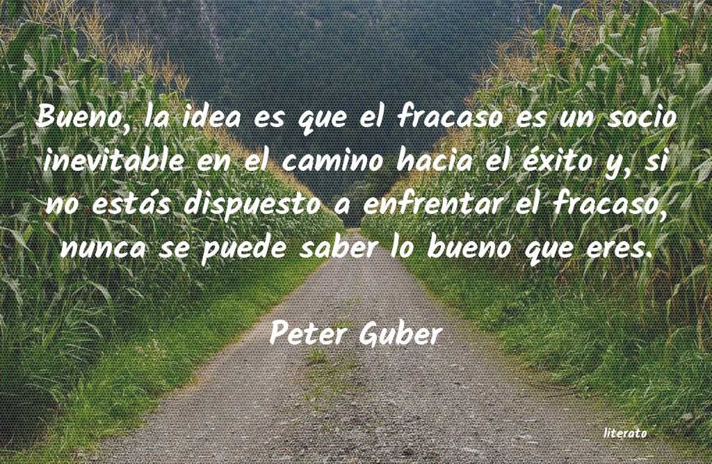 Frases de Peter Guber