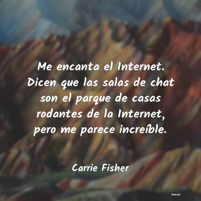 Frases de Carrie Fisher