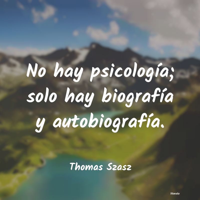 frases de Thomas Szasz