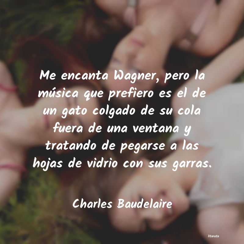 frases de Charles Baudelaire