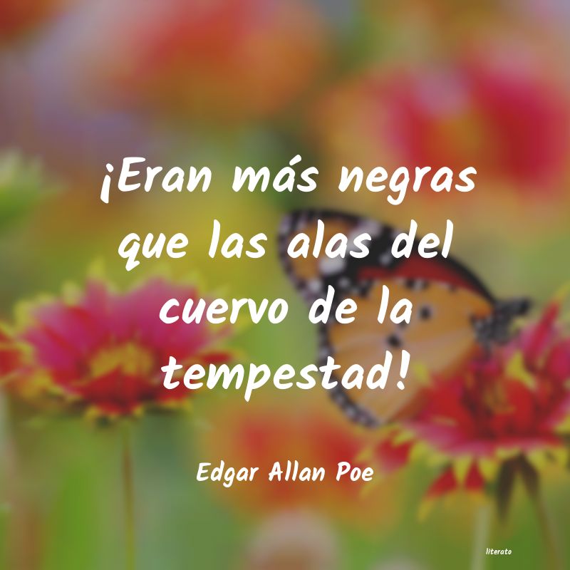 frases de Edgar Allan Poe