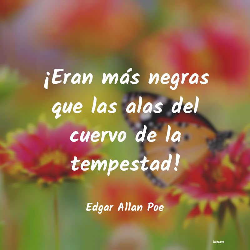 Frases de Edgar Allan Poe