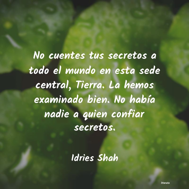 Frases de Idries Shah