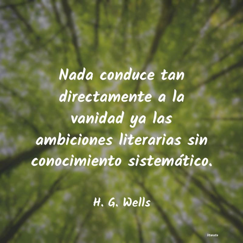 frases de H. G. Wells