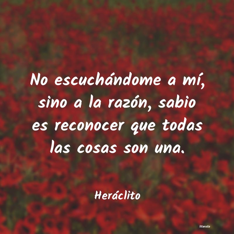 Frases de Heráclito