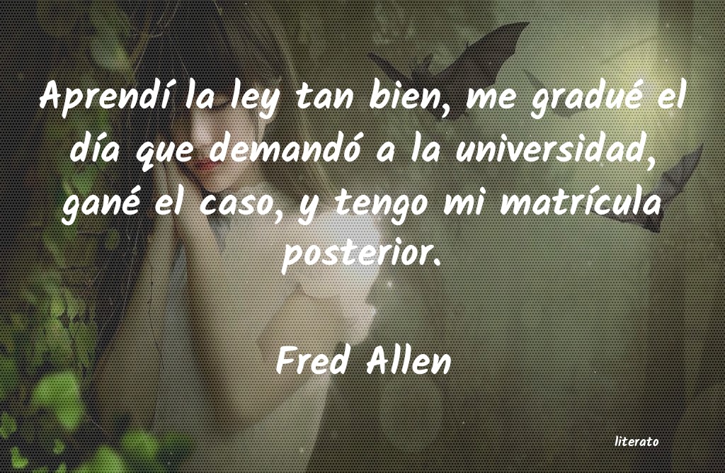 frases de Fred Allen