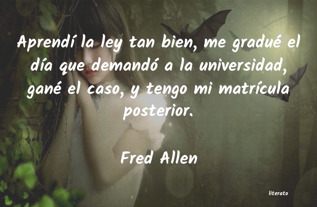 Frases de Fred Allen