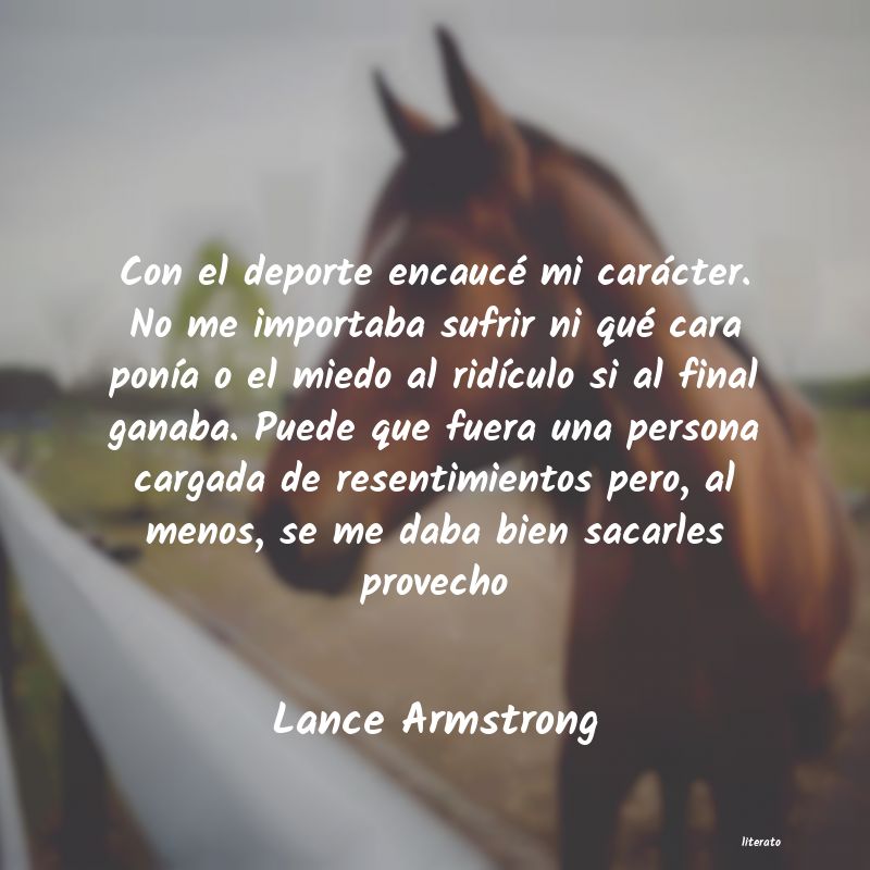 Frases de Lance Armstrong