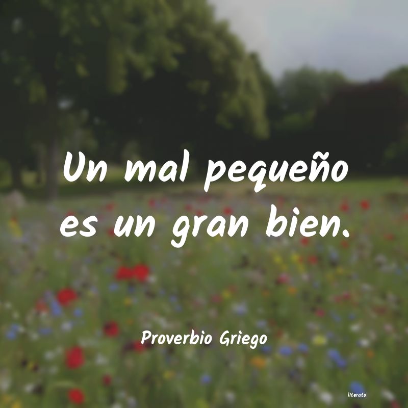 Frases de Proverbio Griego