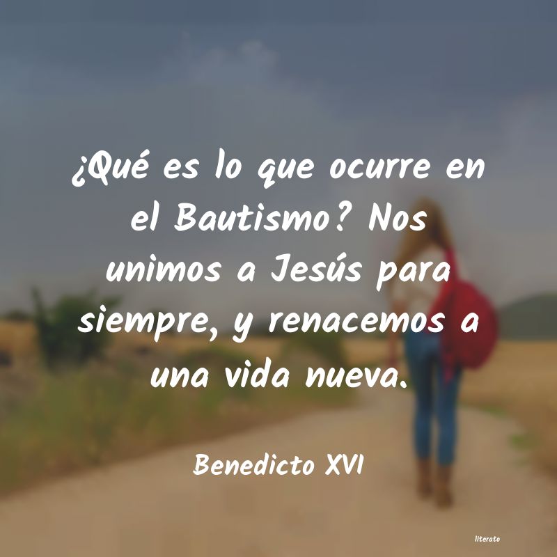 Frases de Benedicto XVI