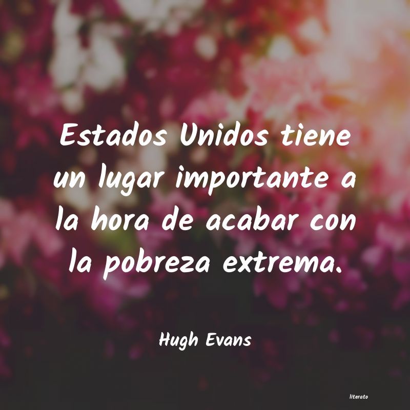 Frases de Hugh Evans