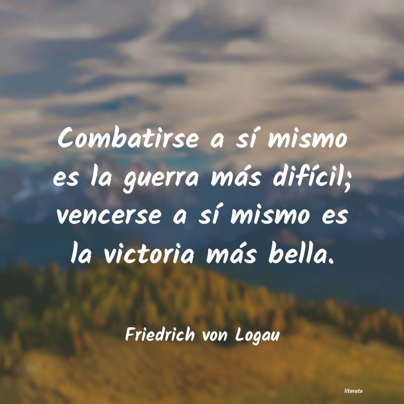 frases de Friedrich von Logau