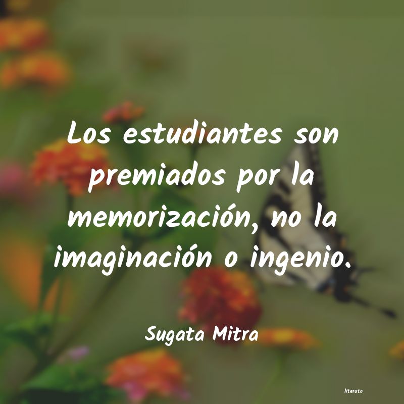 Frases de Sugata Mitra