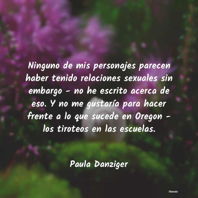 frases de Paula Danziger