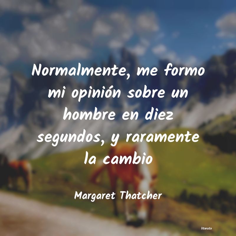 Frases de Margaret Thatcher