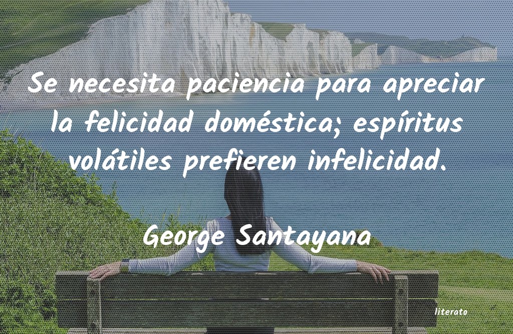 frases de George Santayana
