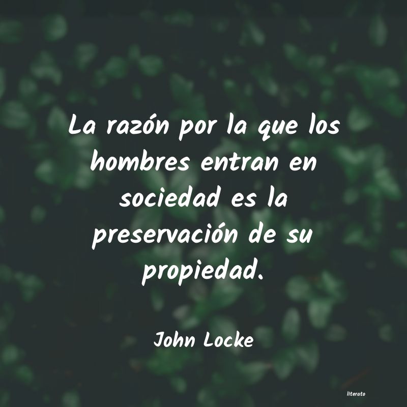 Frases de John Locke