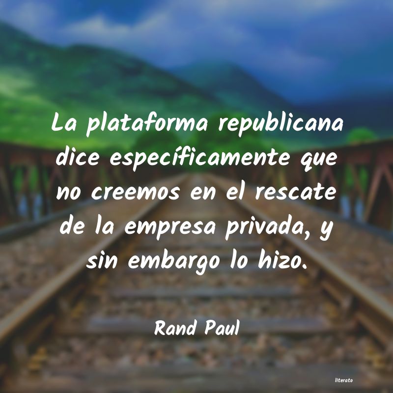 Frases de Rand Paul