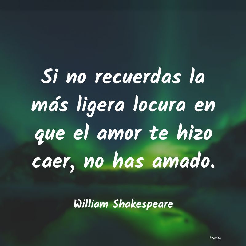 Frases de William Shakespeare