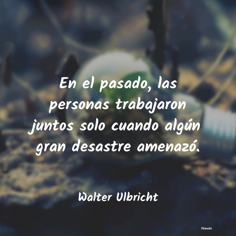 Frases de Walter Ulbricht