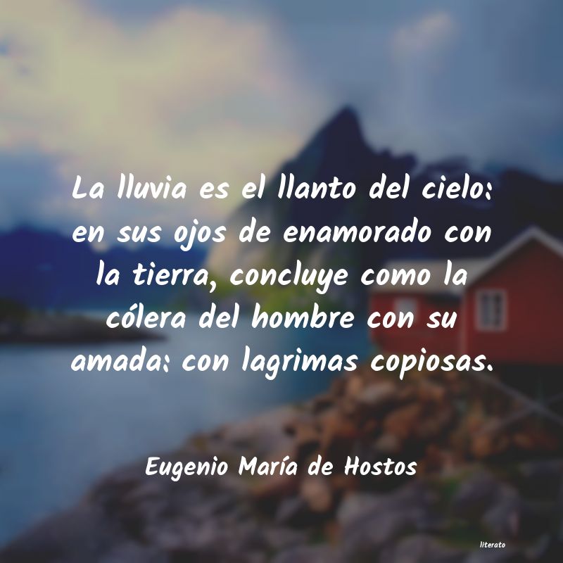 Frases de Eugenio María de Hostos