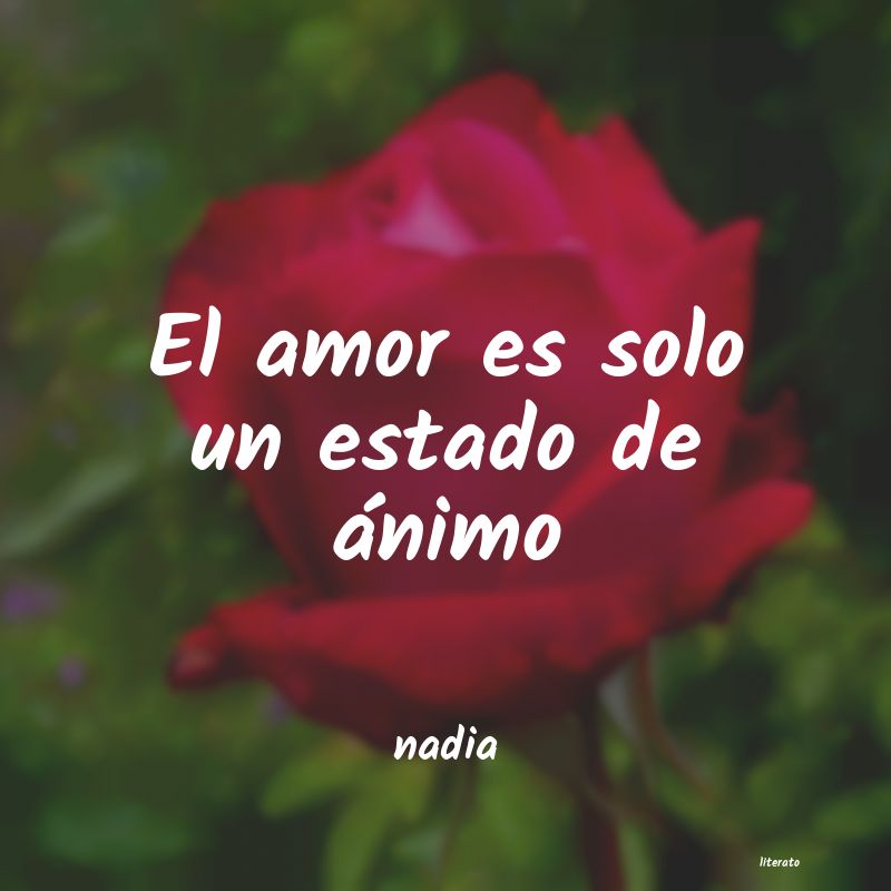 Frases de nadia