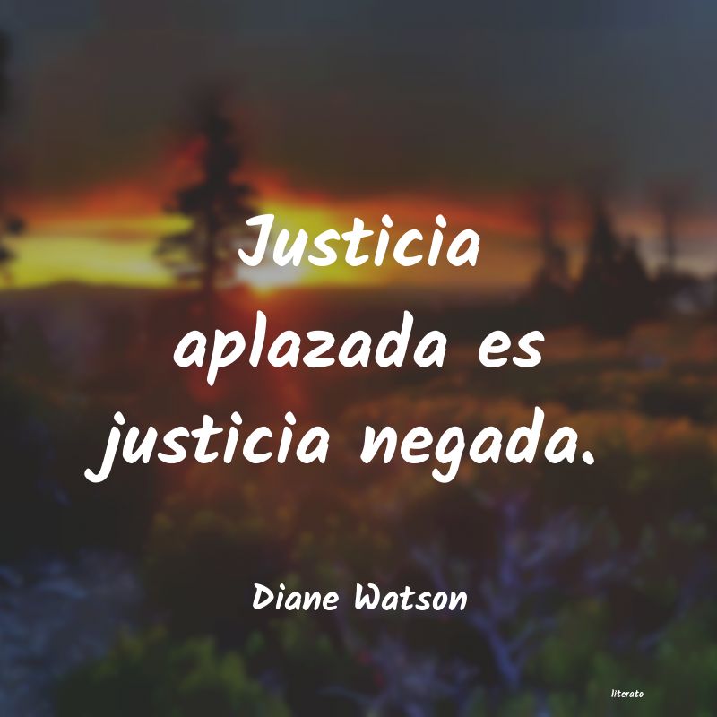 Frases de Diane Watson