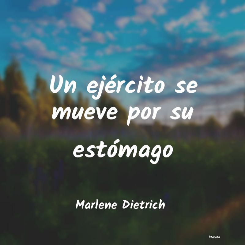 frases de Marlene Dietrich