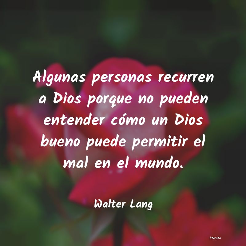 Frases de Walter Lang