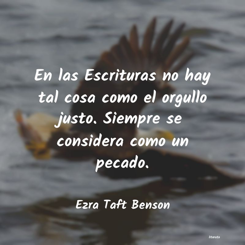 Frases de Ezra Taft Benson