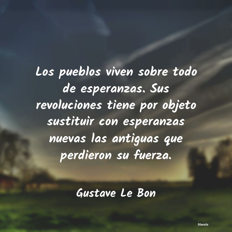 Frases de Gustave Le Bon