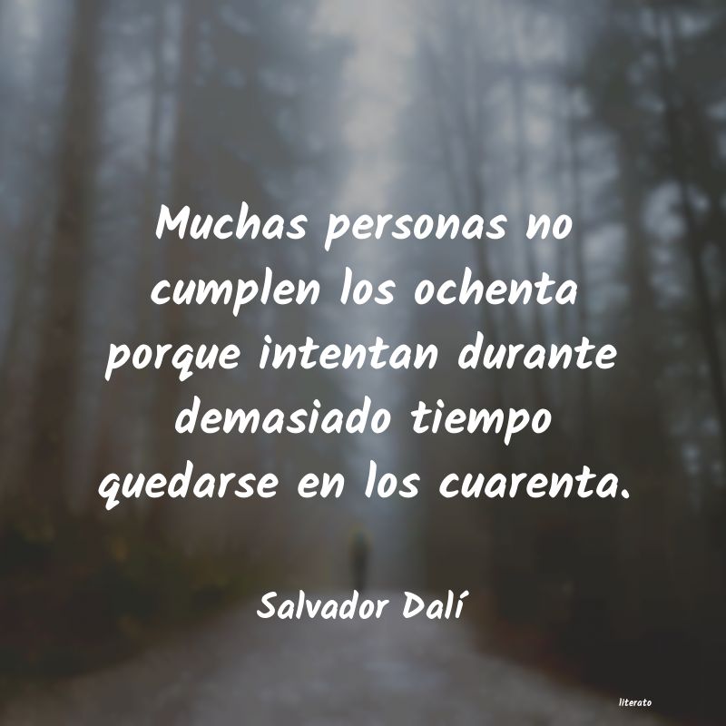 Frases de Salvador Dalí