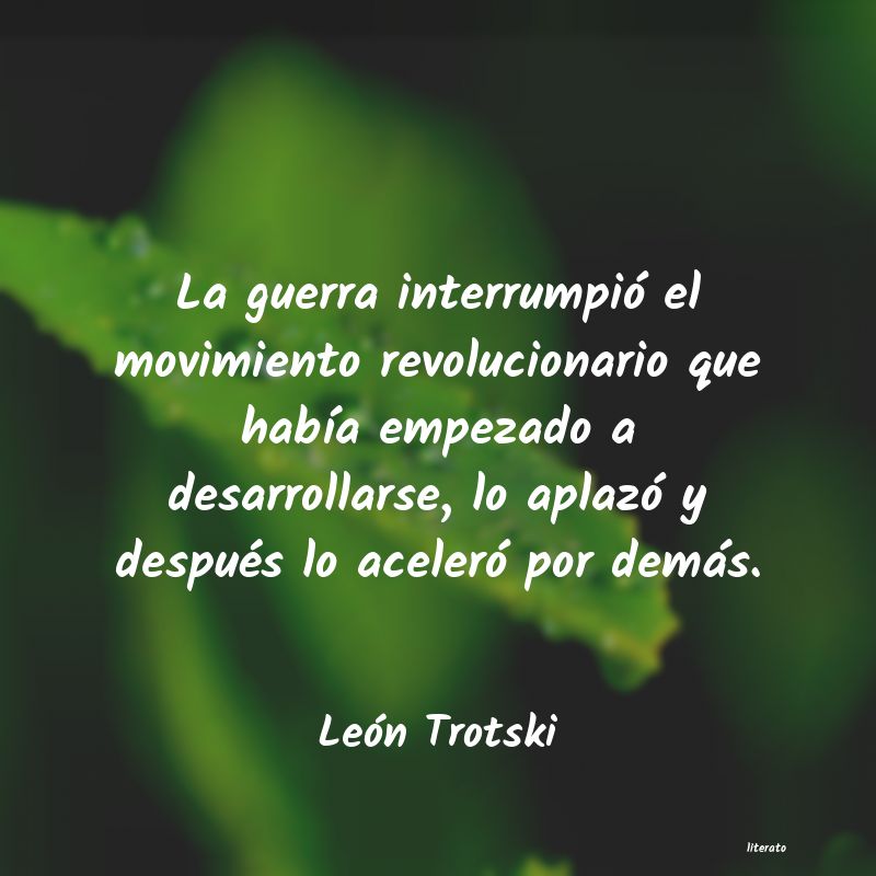 Frases de León Trotski