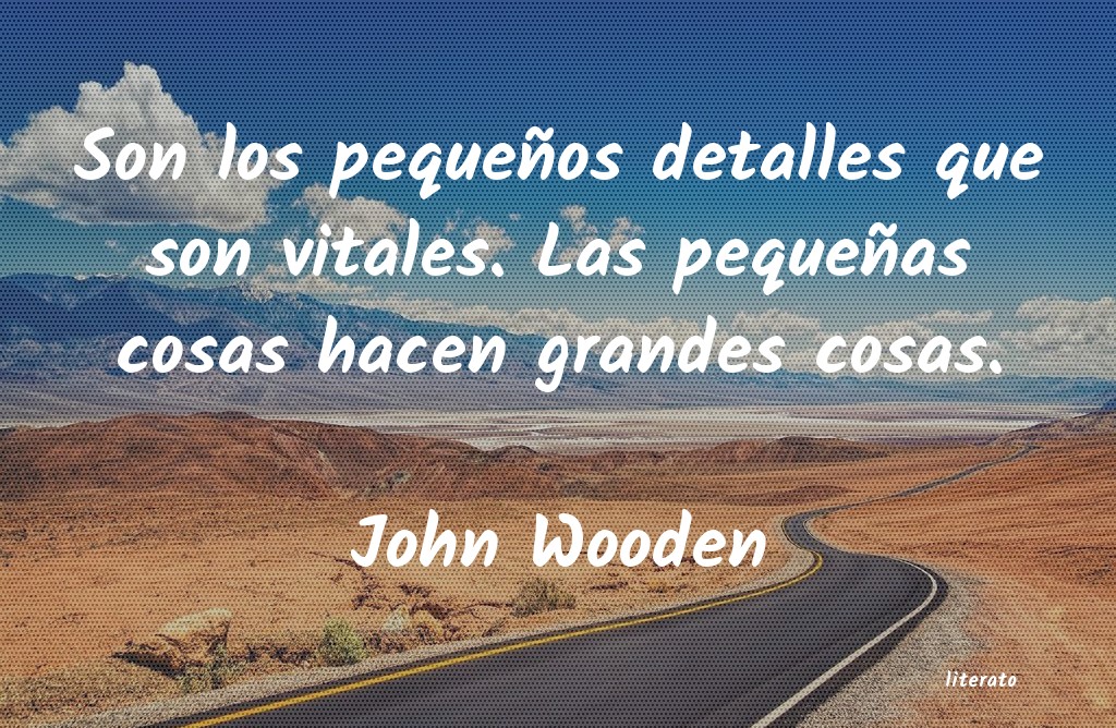 Frases de John Wooden