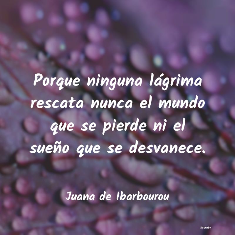 Frases de Juana de Ibarbourou