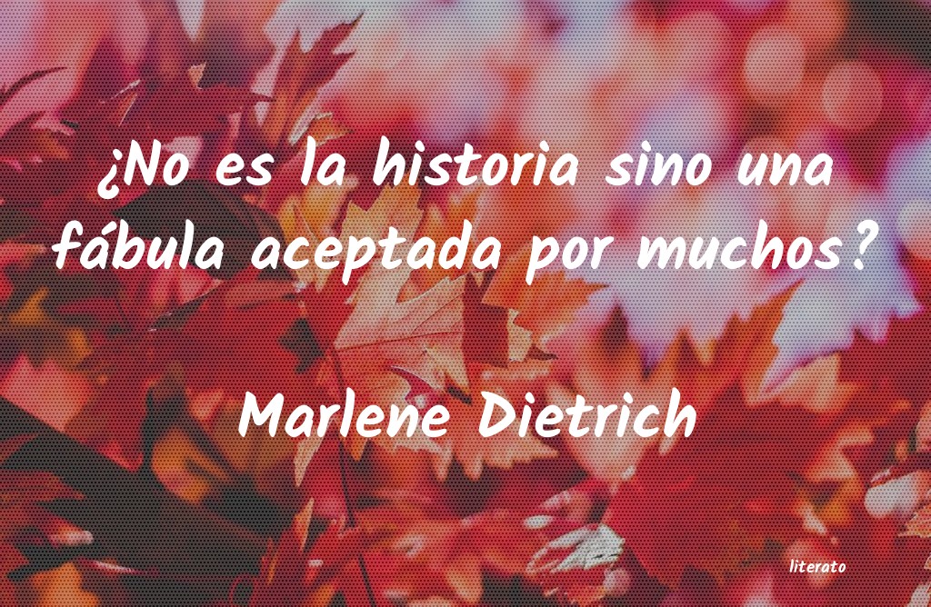 frases de Marlene Dietrich