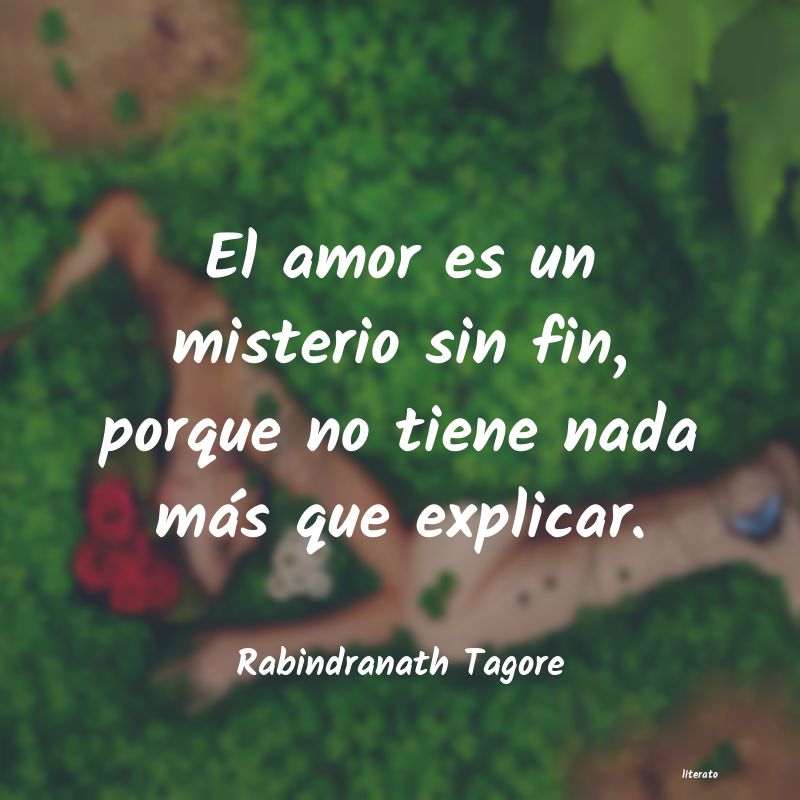 Frases de Rabindranath Tagore