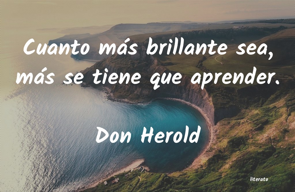 Frases de Don Herold