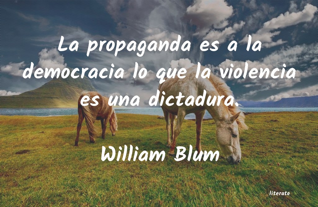 Frases de William Blum