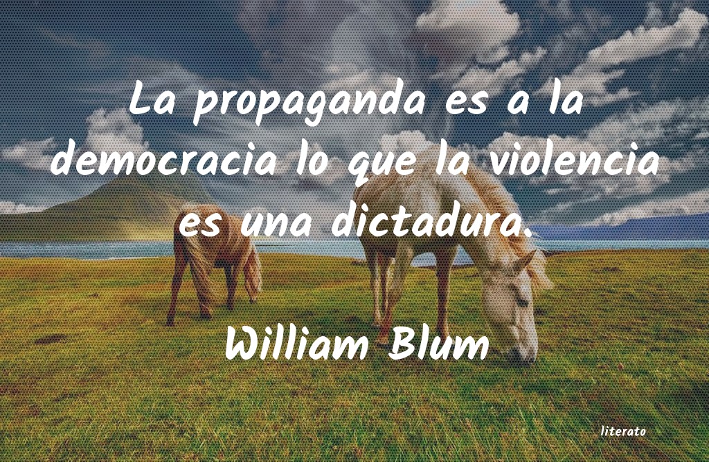 frases de William Blum