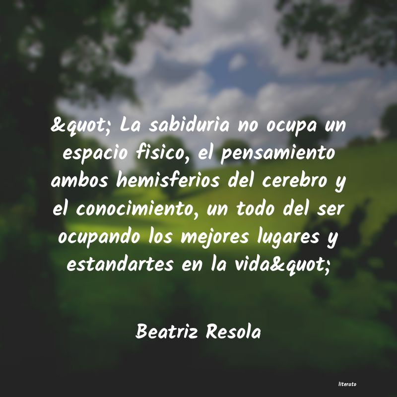 Frases de Beatriz Resola